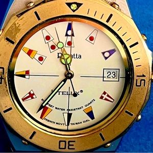 Regatta Rovert By Telux Mens Int Maritime Flags Stainless Steel 200.